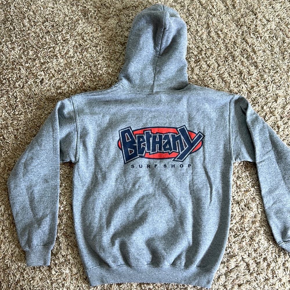 Youth L Bethany Surf Shop Hoodie Sweatshirt Bethany Beach